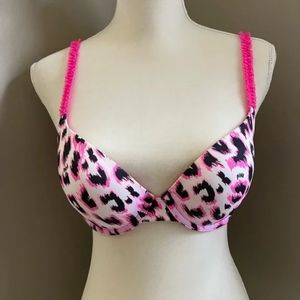 PINK | Pink Cheetah Wear Everywear Push-up | 36D